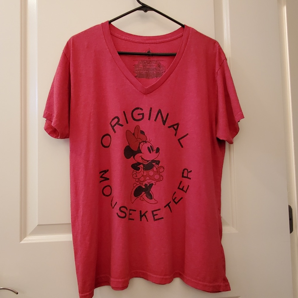 DISNEY Original Mouseketeer V-neck Short Sleeve T-shirt